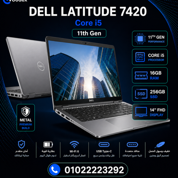 Dell Latitude 7420 – Core i5 11th Gen