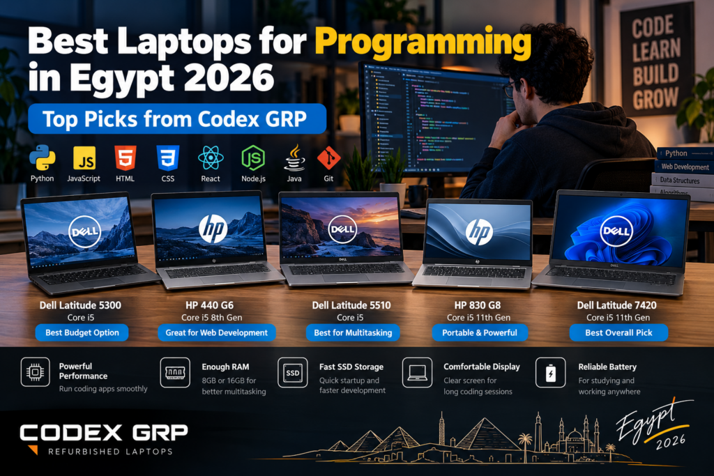 Best Laptops for Programming in Egypt
